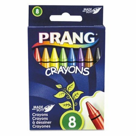 DIXON TICONDEROGA Prang, Crayons Made With Soy, 8PK 00000